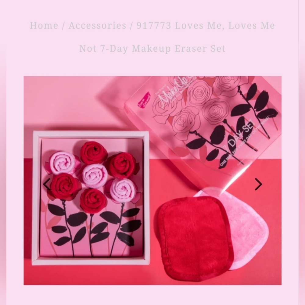 MakeUp Eraser 'Roses' 7 Day Set - Picture 6 of 10